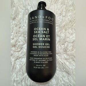 SAND + FOG Ocean & Sea Salt Shower Gel - Black
